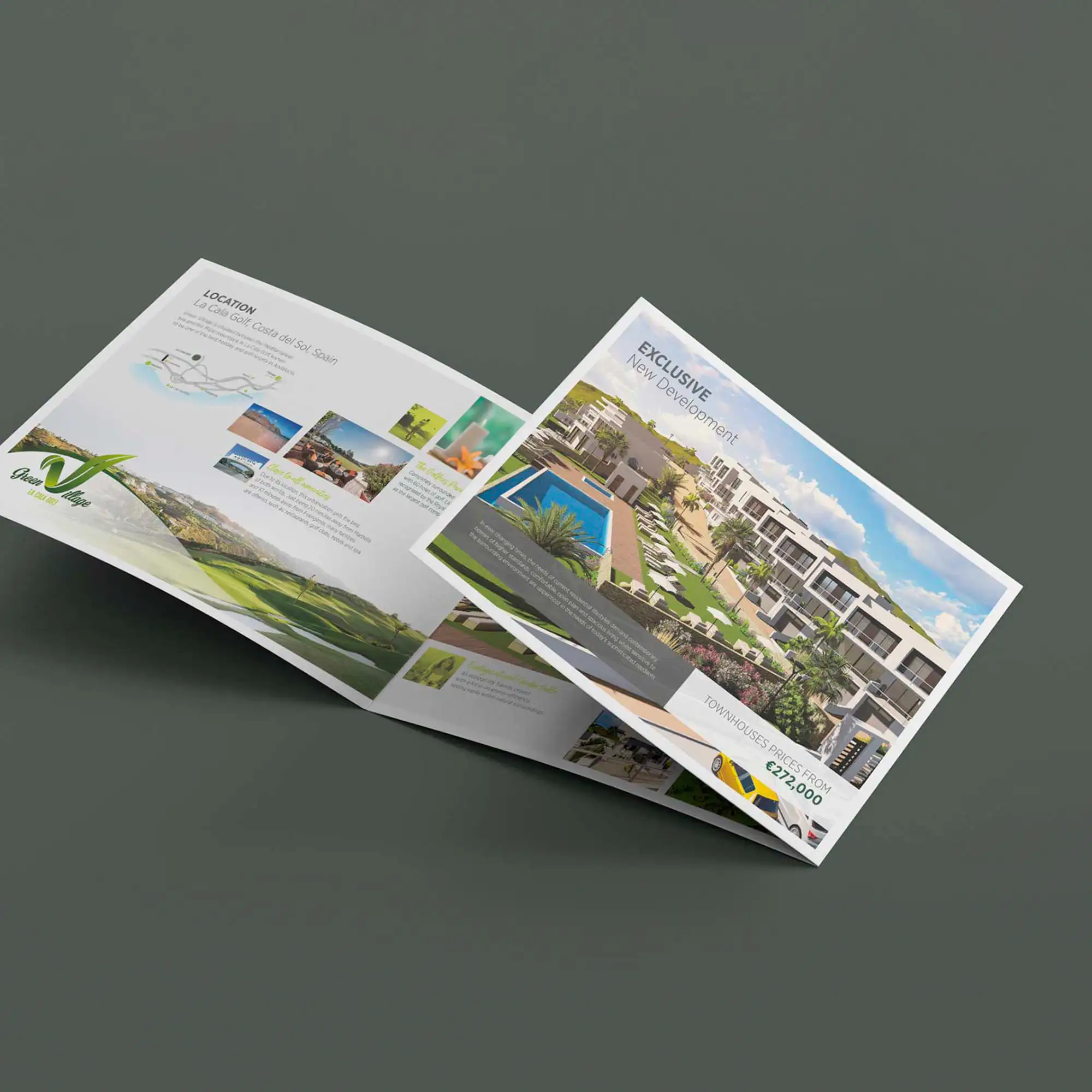 green-village-diseno-flyer-interior-inmobiliaria-costa-del-sol