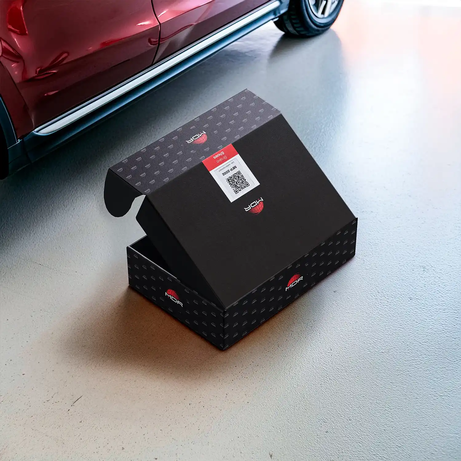 Diseño de cajas para piezas de recambios para automóviles