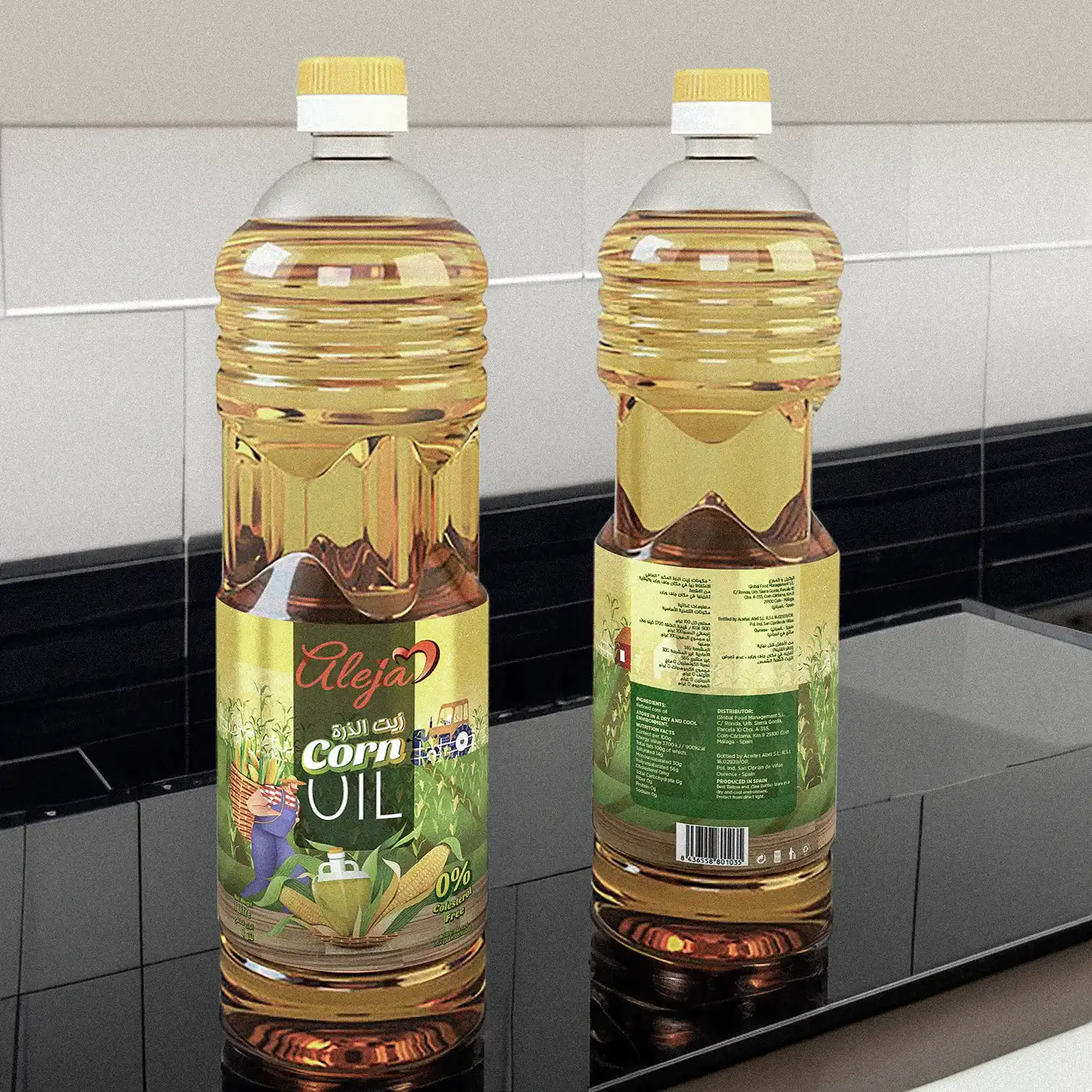 Packaging de producto Málaga. Diseño de etiquetas para envases.