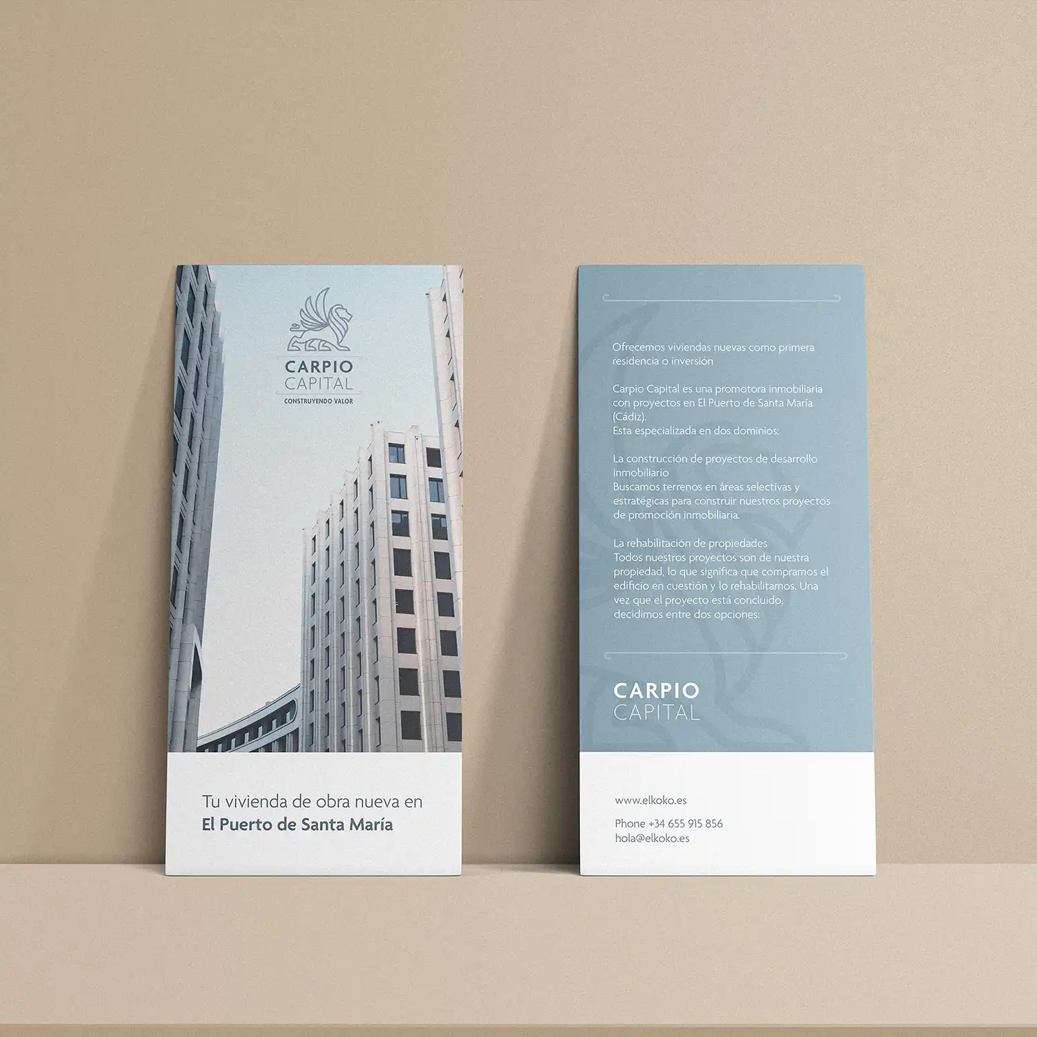 Branding y packaging para empresa de inversiones