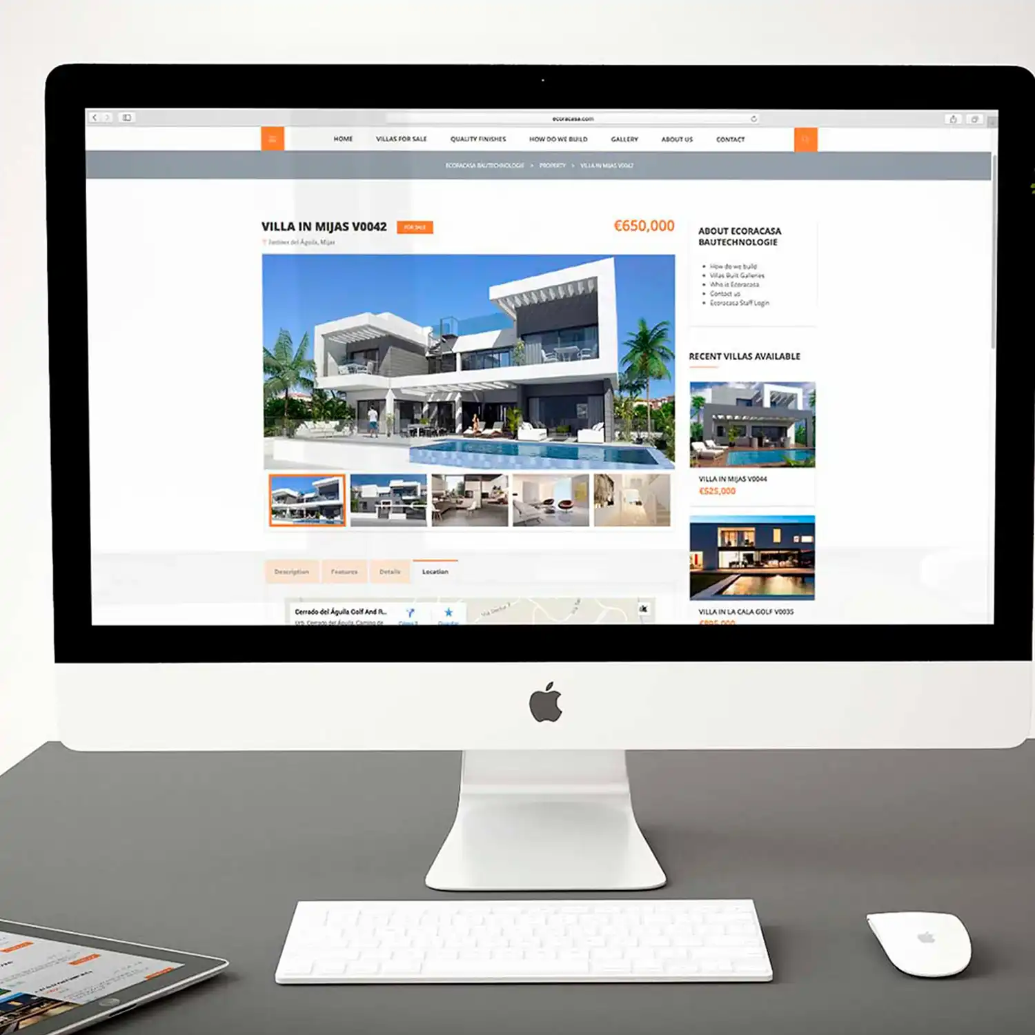 Diseño web wordpress para inmobiliaria en Málaga. Mejor Agencia de Publicidad en Málaga. Elkoko.
