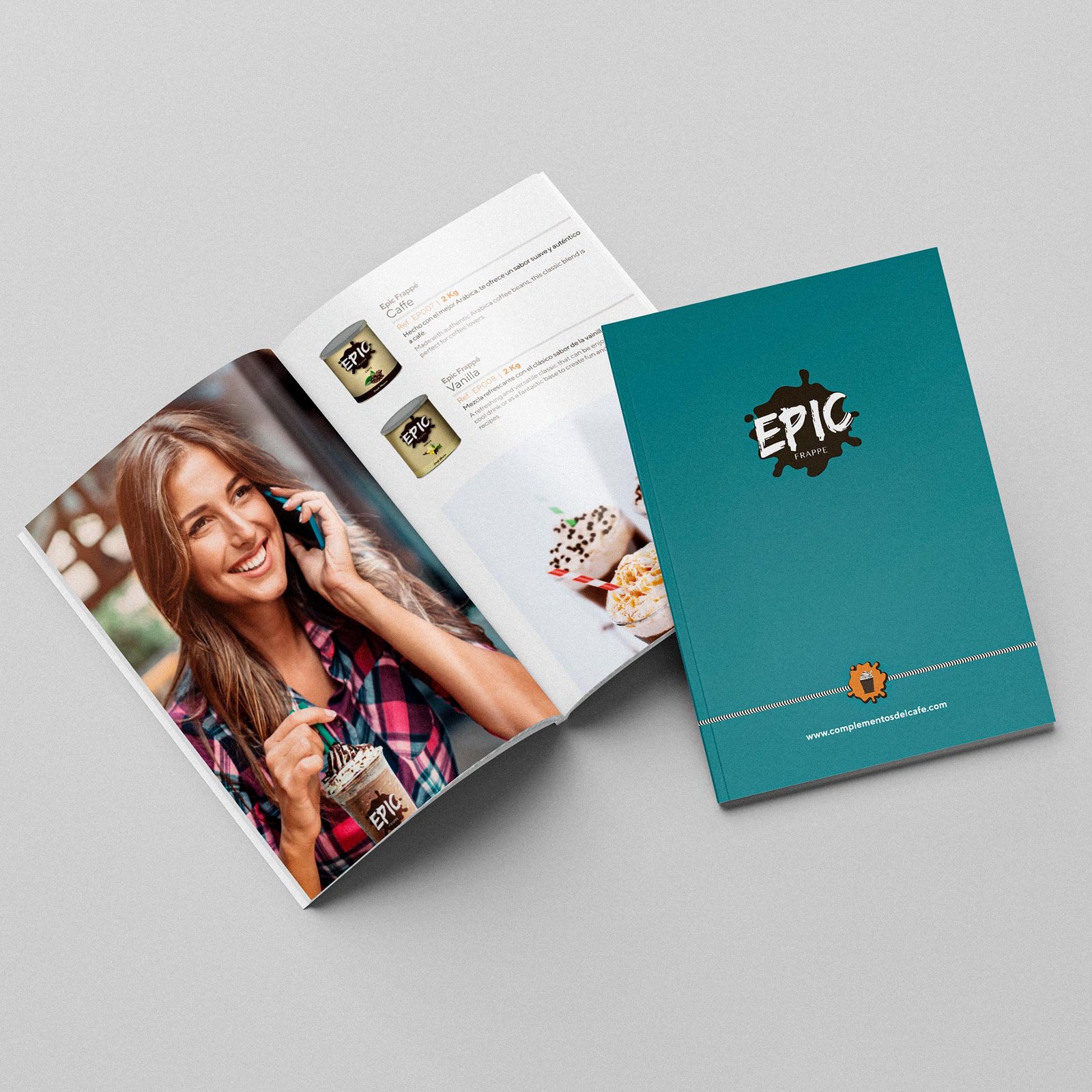 Diseño y desarrollo de catálogo, carta y tarjetas de visita