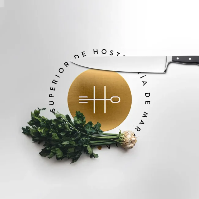 Diseño de logotipo y branding corporativo Escuela Superior