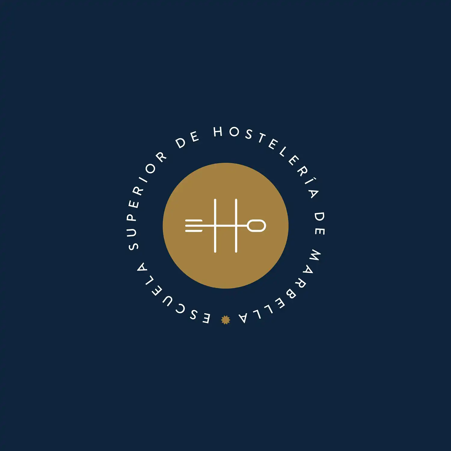 Diseño de logotipo y branding corporativo Escuela Superior