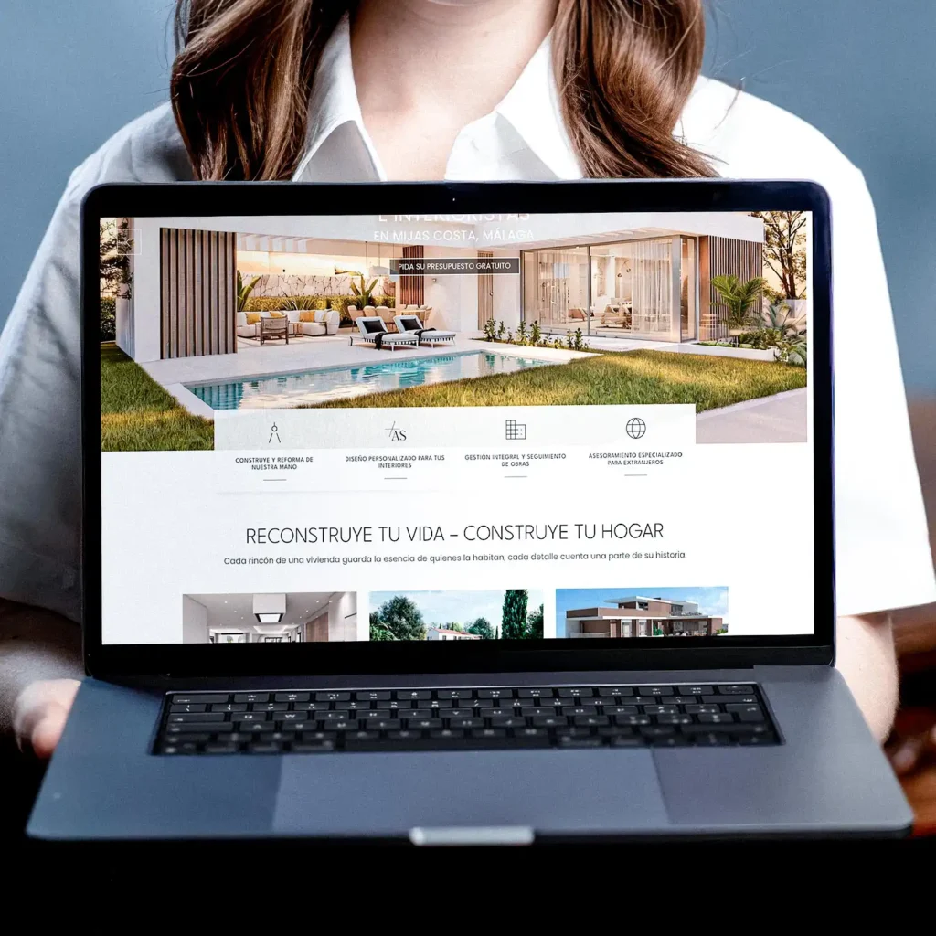 Diseño y desarrollo de sitio web para hojas arquitectos