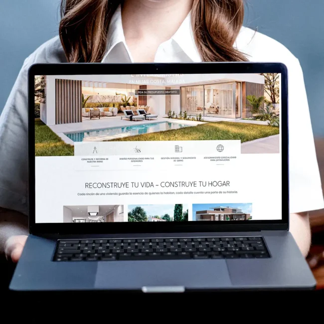 Diseño y desarrollo de sitio web para hojas arquitectos