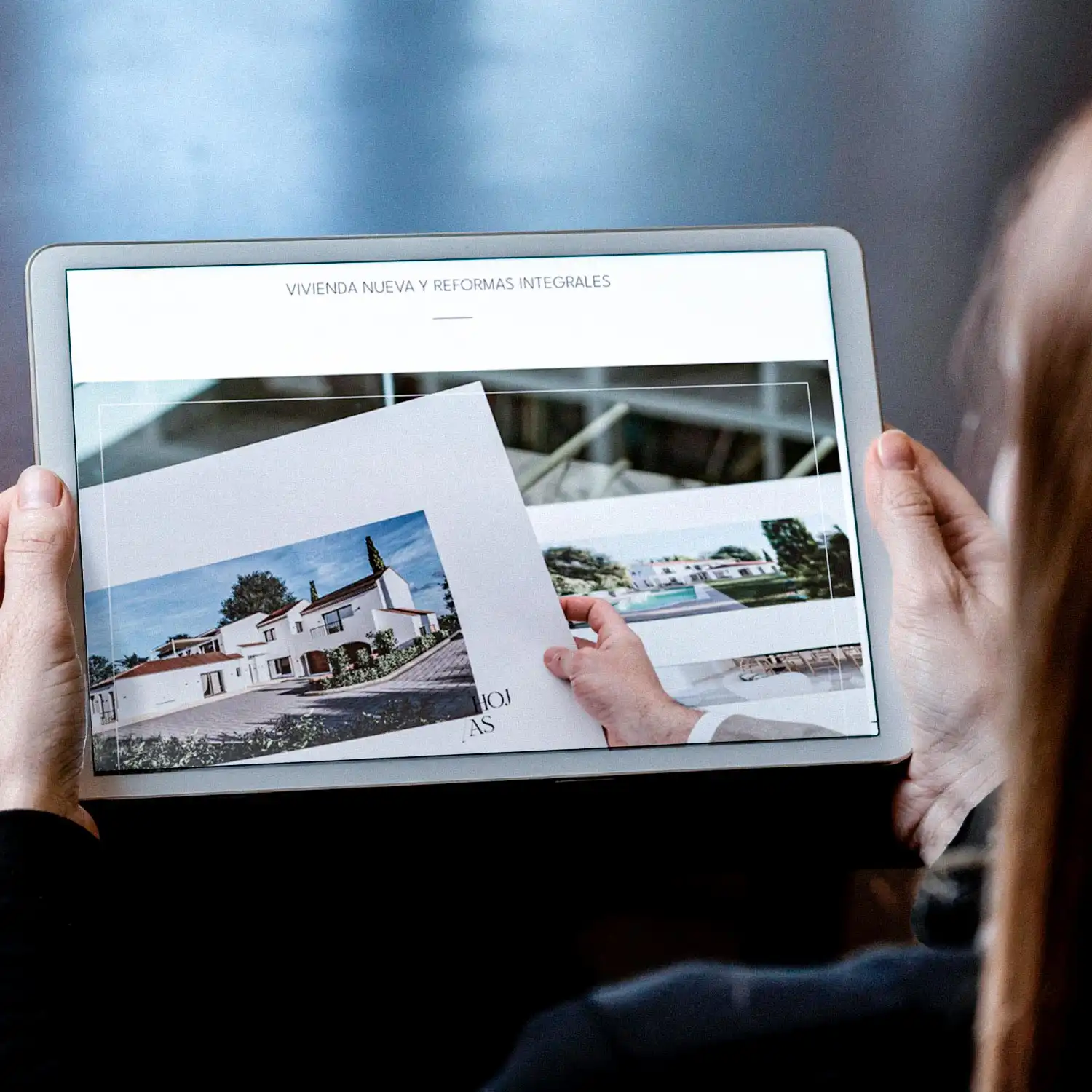 Diseño y desarrollo de sitio web para hojas arquitectos