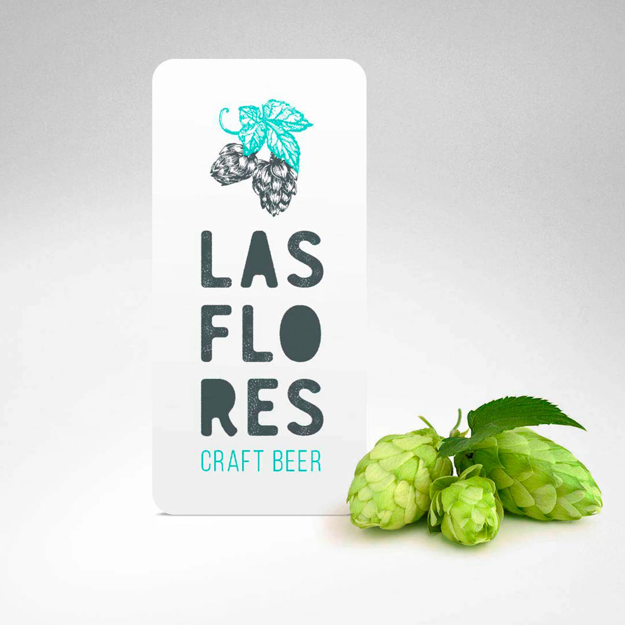 Branding y packaging para cervecería las flores